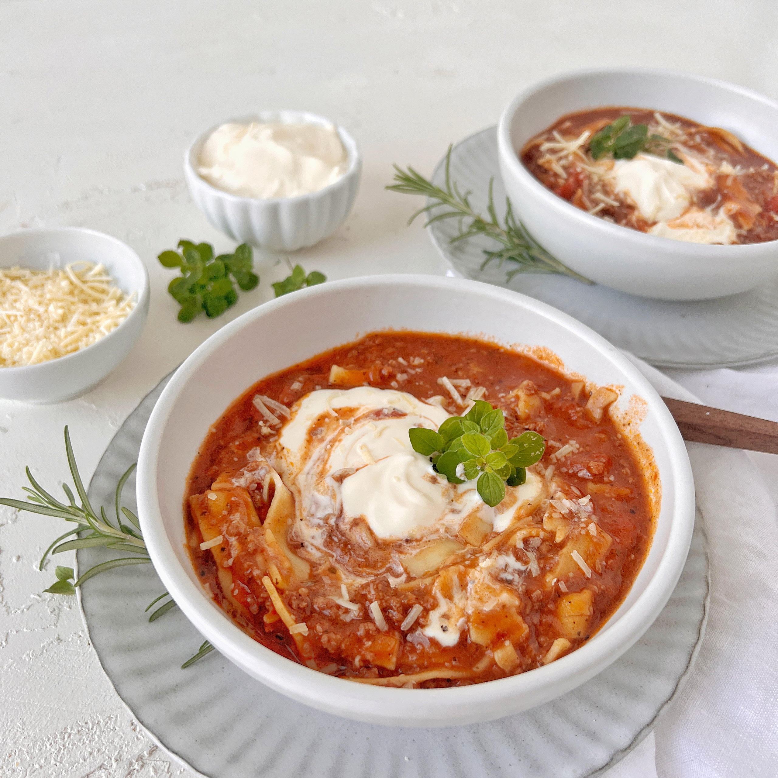 Lasagnesuppe