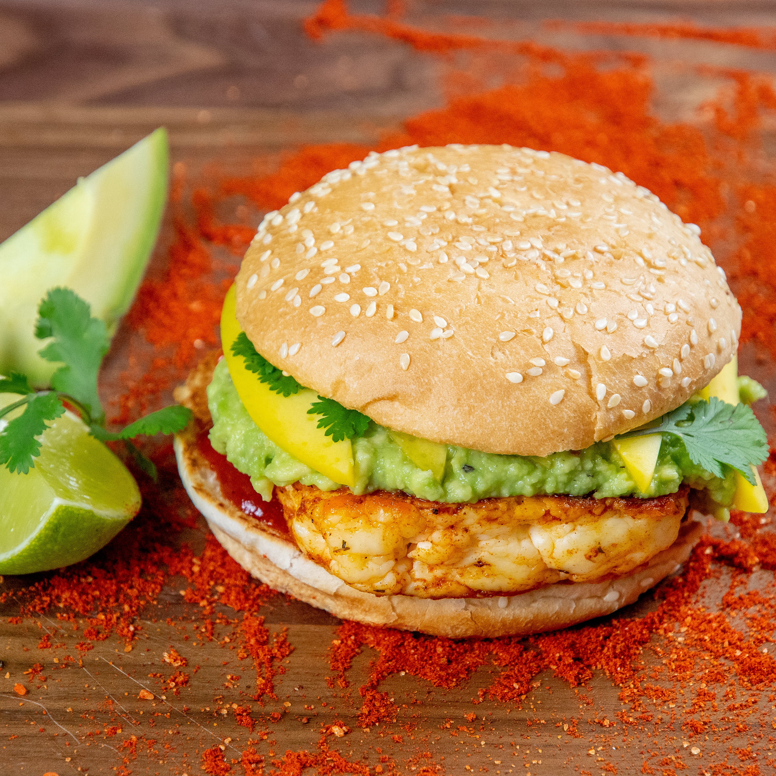 BBQ Halloumiburger