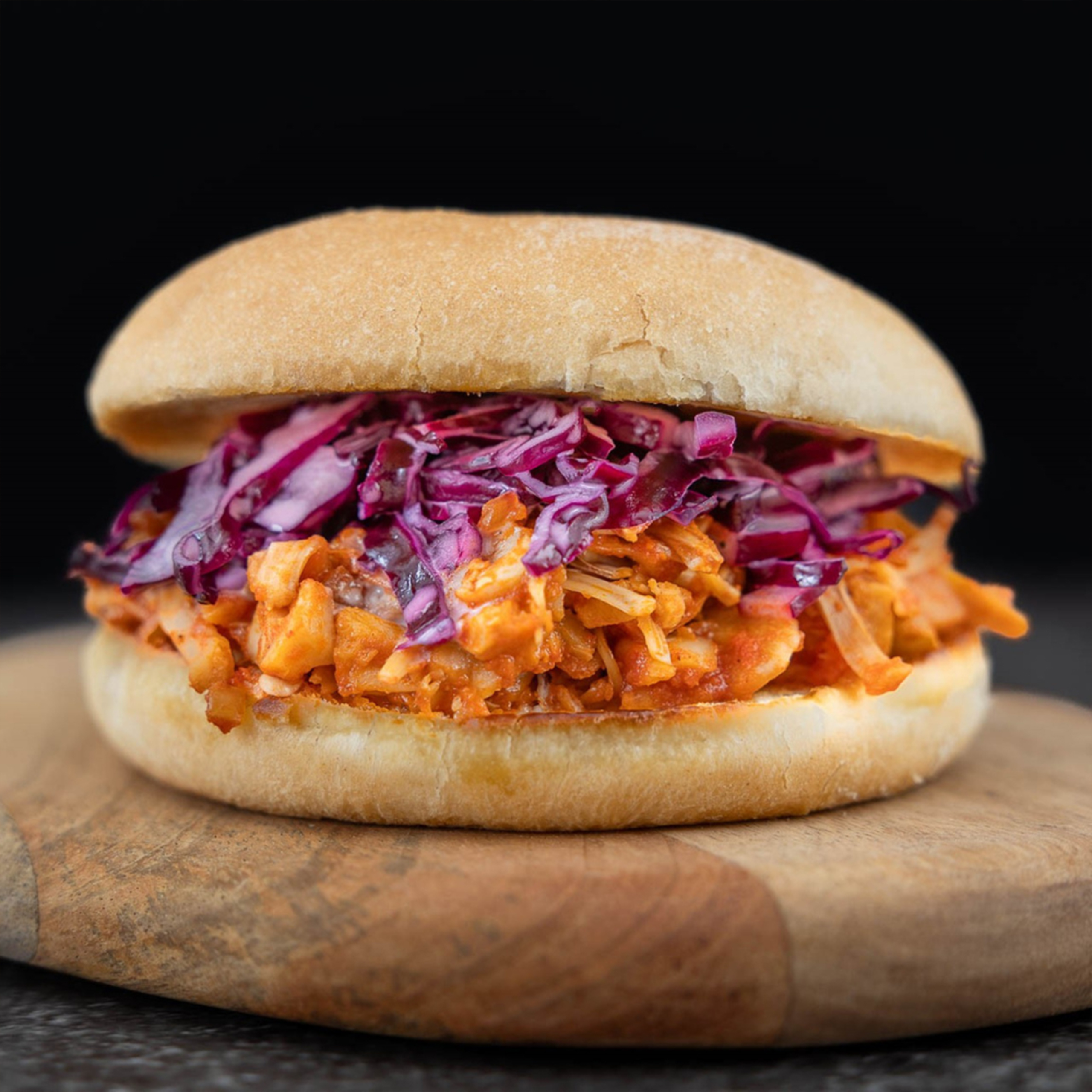 BBQ Pulled Jackfruit Sandwich