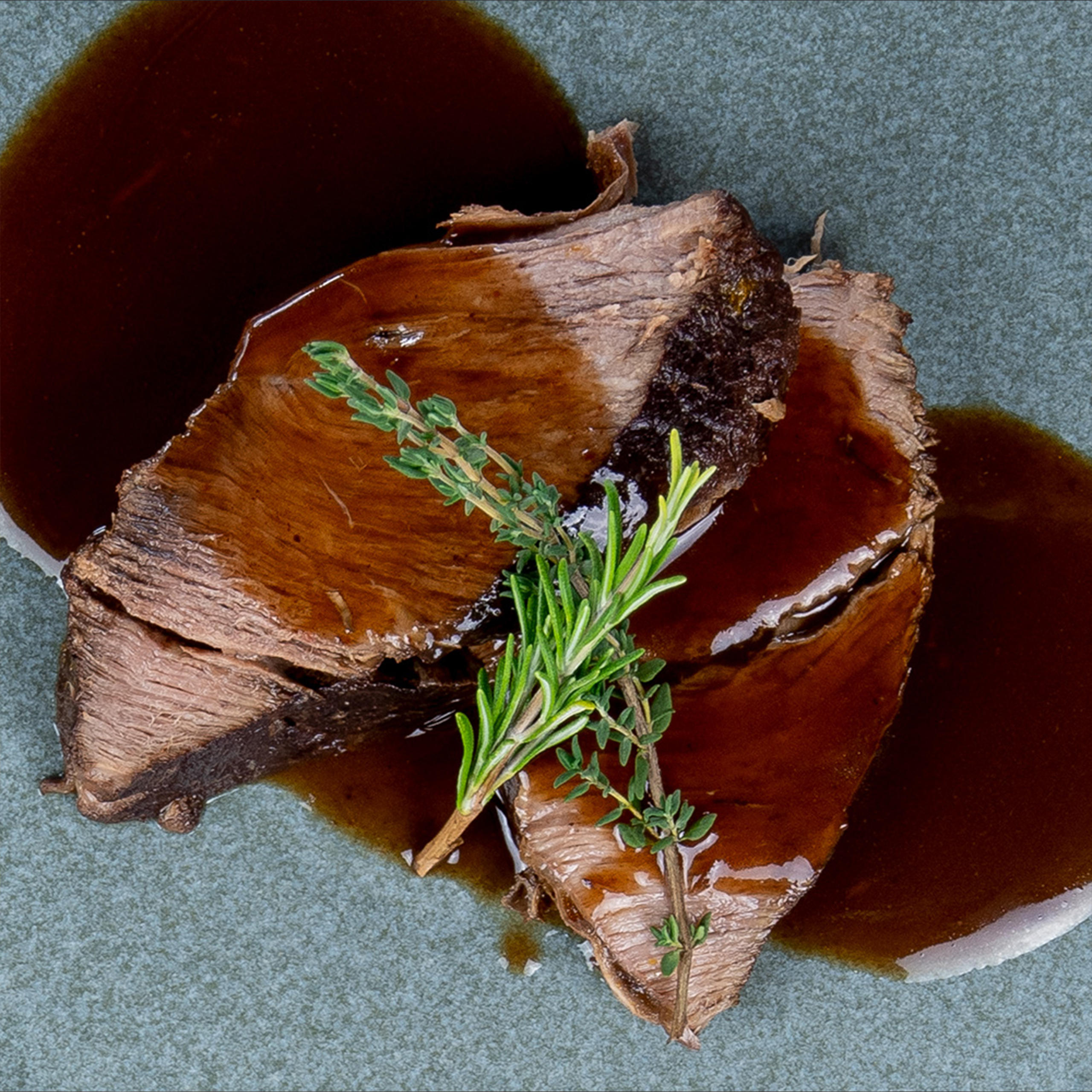 Braisert biff med Rødvinssaus